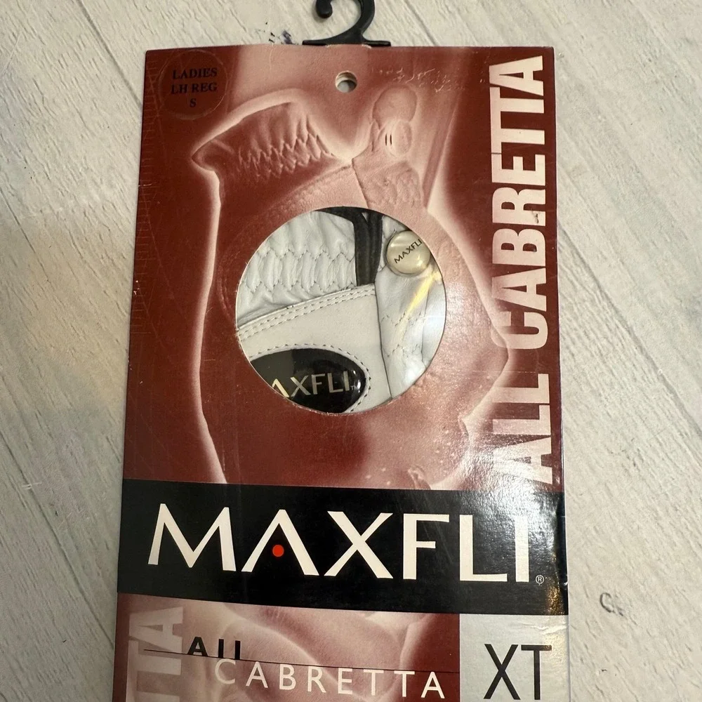 Maxfli XD All‎ Calbretta golf glove XT Ladies Left Handed regular small NEW